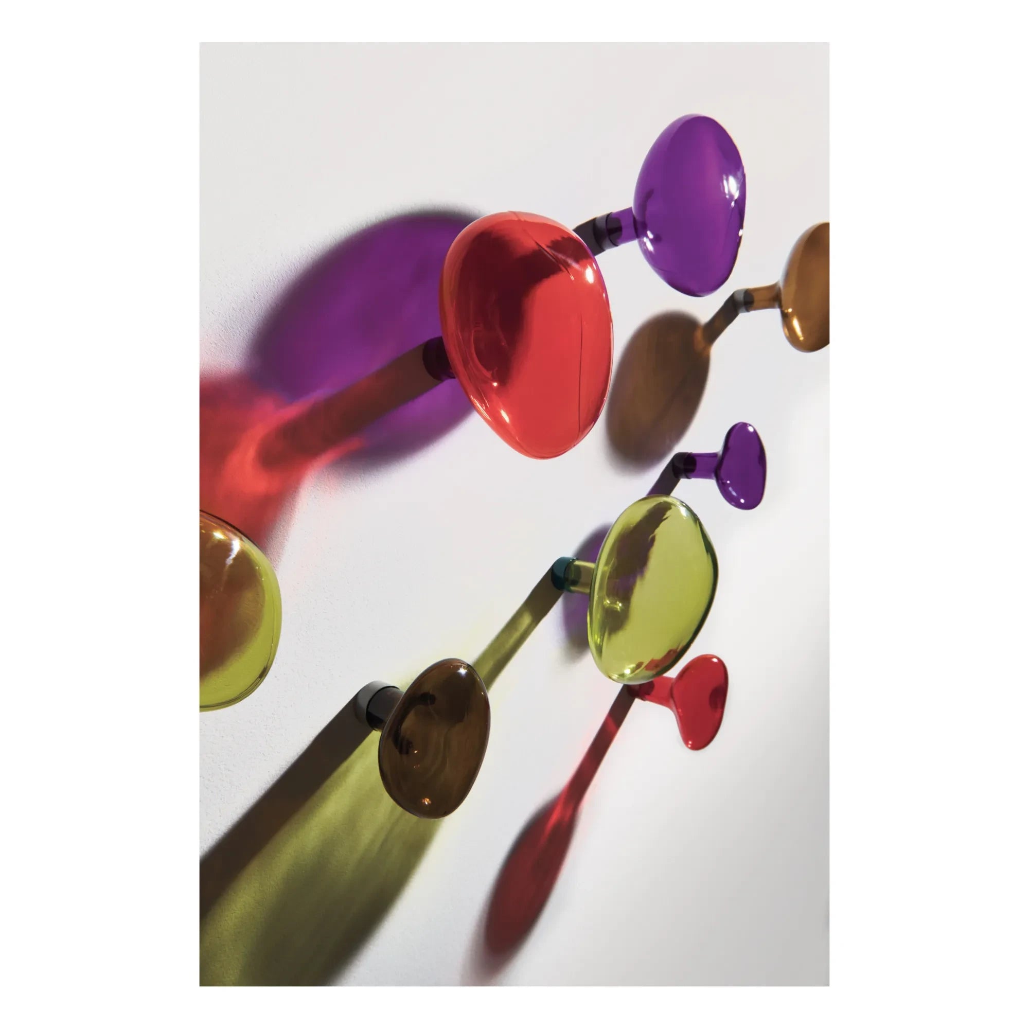 Petite friture - Cam palto kancası Bubble küçük | Kahverengi