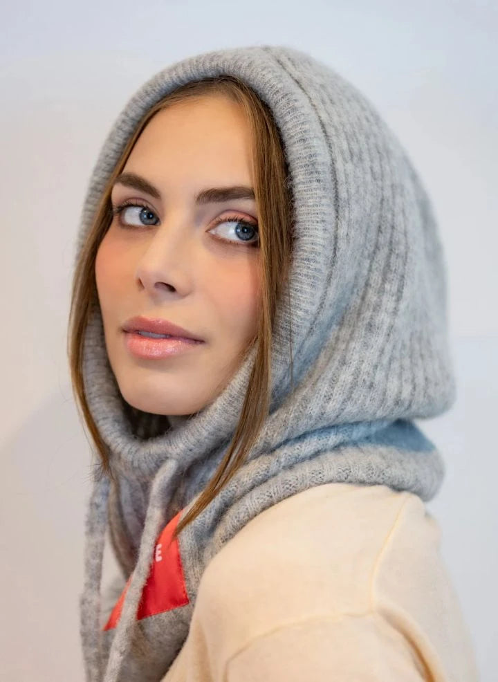 K'puche - Khira Alpaka Kapuzen Sweatshirt | Grau