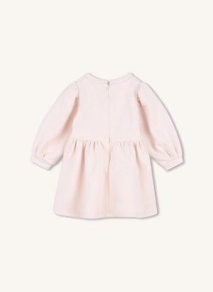Chloé - Chloé Bio-Baumwoll-Fleecekleid | Pfirsich