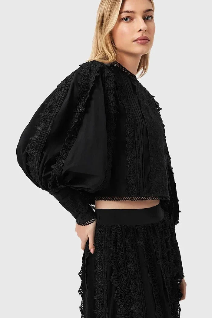 AllSaints HART Pamuklu Bluz