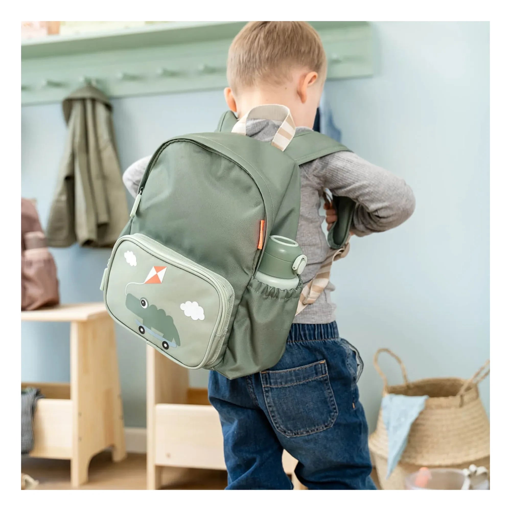Done by deer - Spielplatz-Rucksack | Grün