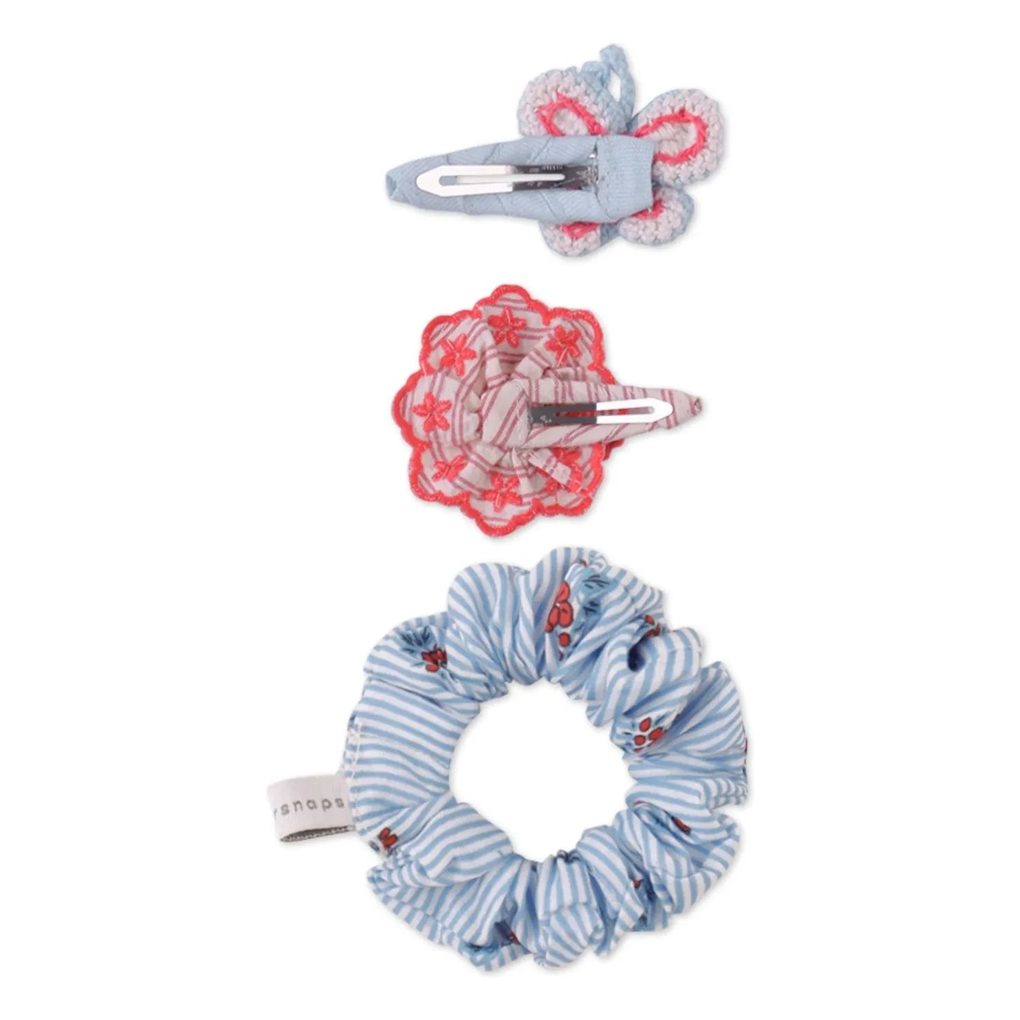 Gingersnaps - Brienne Haarspangen und Scrunchie Set | Blau