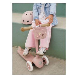 Banwood - Basket pine - Fleurs | Pembe