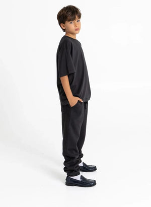 Smallable Kid - Rush Organische Baumwolle Jogger | Schwarz