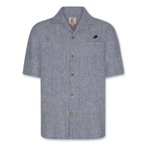 AO76 - Hawaiian Taucherhemd | Blau