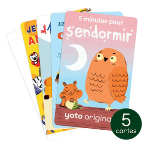 Yoto Player - Entdecker-Karten 3-7 Jahre - 5er-Pack