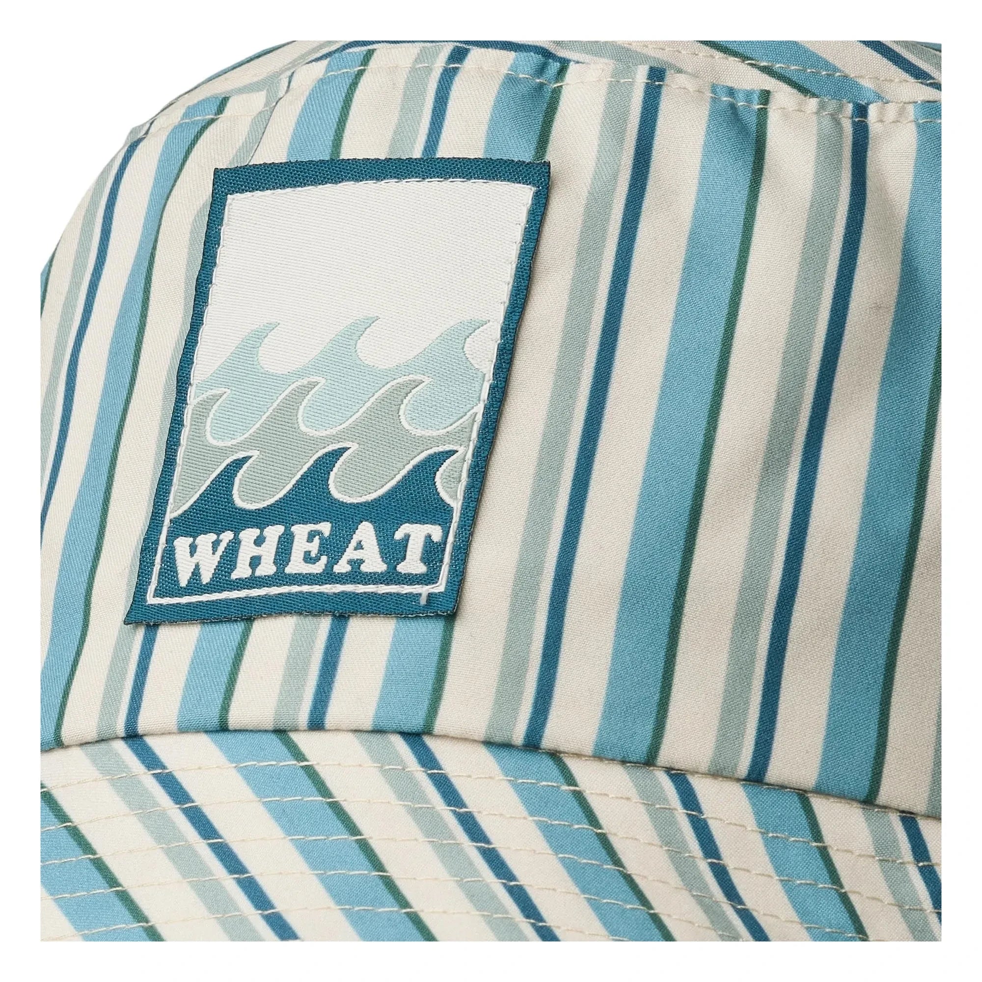 Wheat - Bob Tilo Çizgili Rozetli Geri Dönüştürülmüş Elyaflar | Mavi