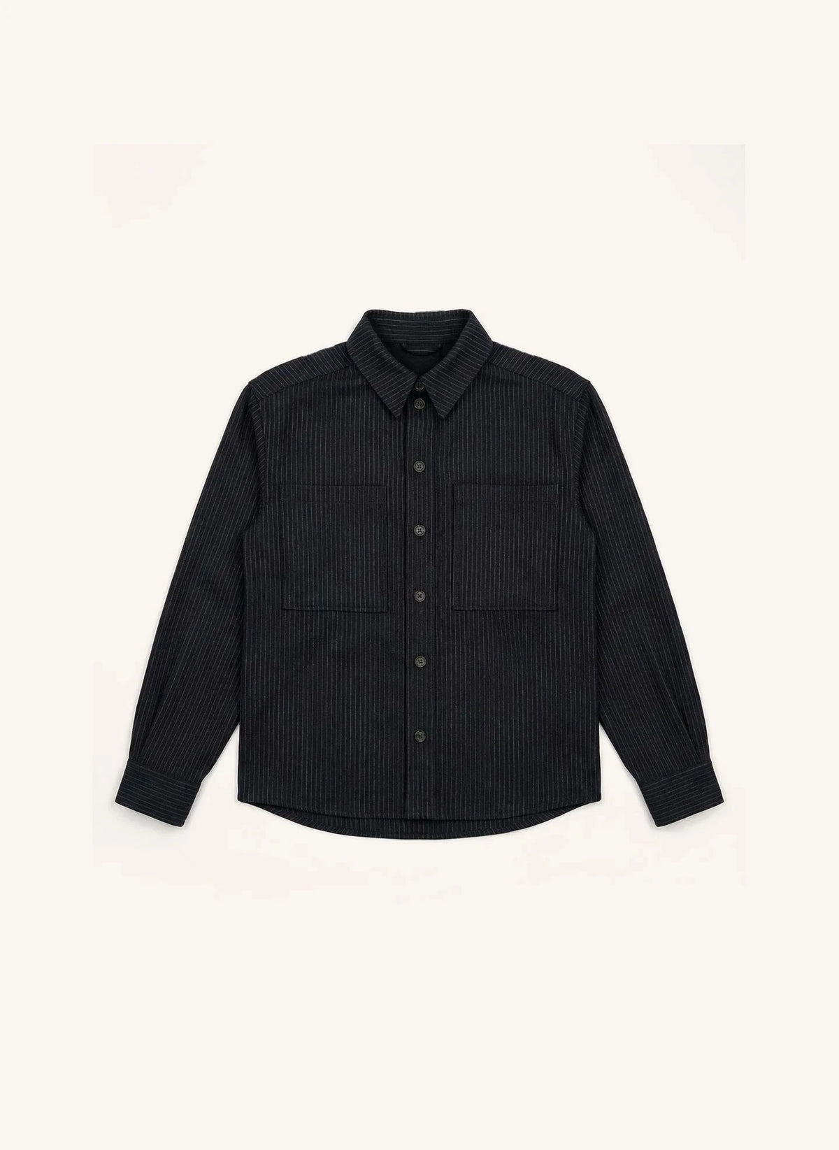 Leon & Harper - Carisa Yün Overshirt | Lacivert
