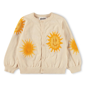 Molo - Brody Soleil Strickjacke | Ecru