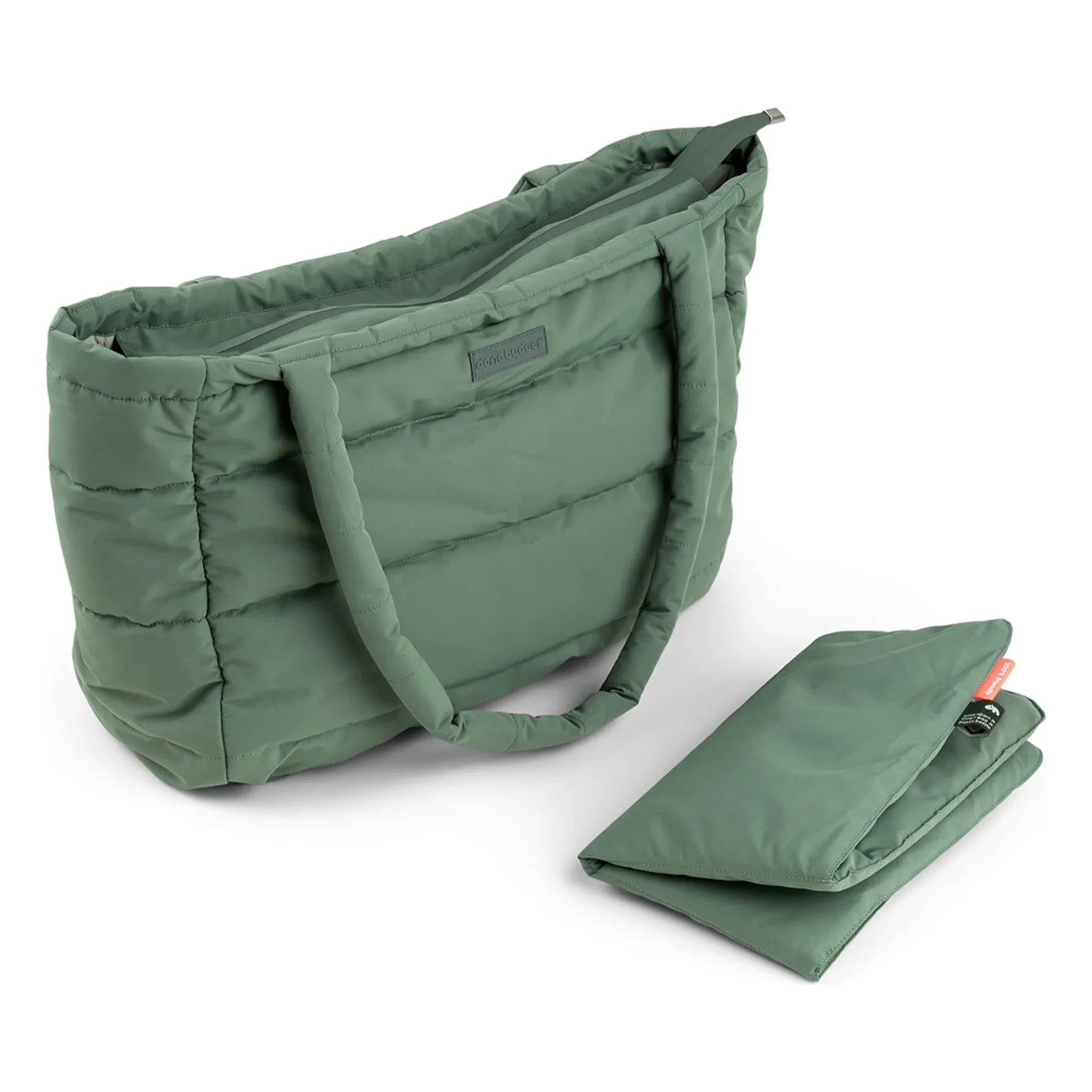 Done by deer - Gesteppte Wickeltasche | Grün