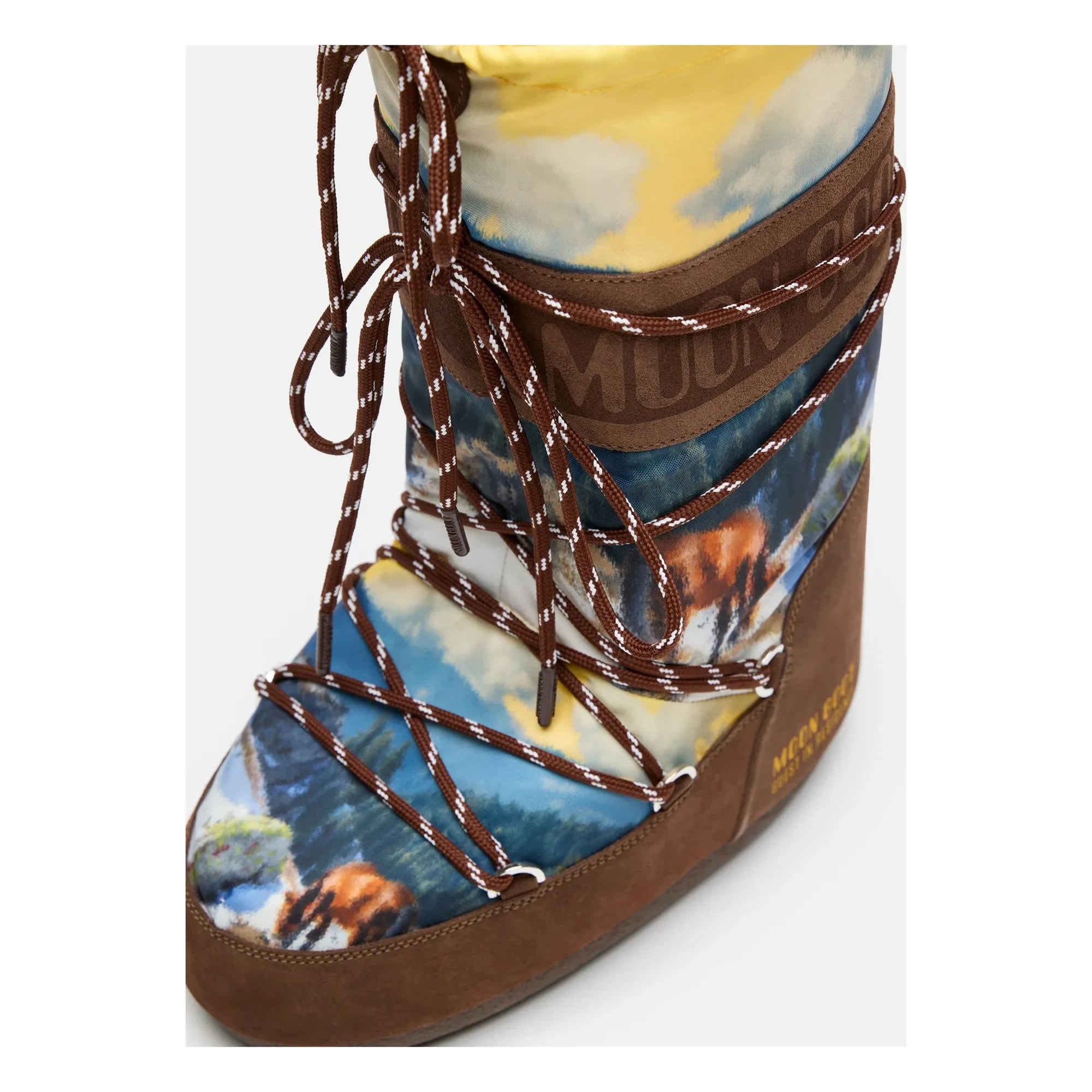 Moon Boot - MB x Guest in Residence Icon Postcard Stiefel | Chocolate