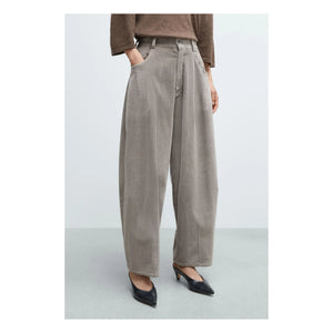Cordera – Weite Samthose | Grau