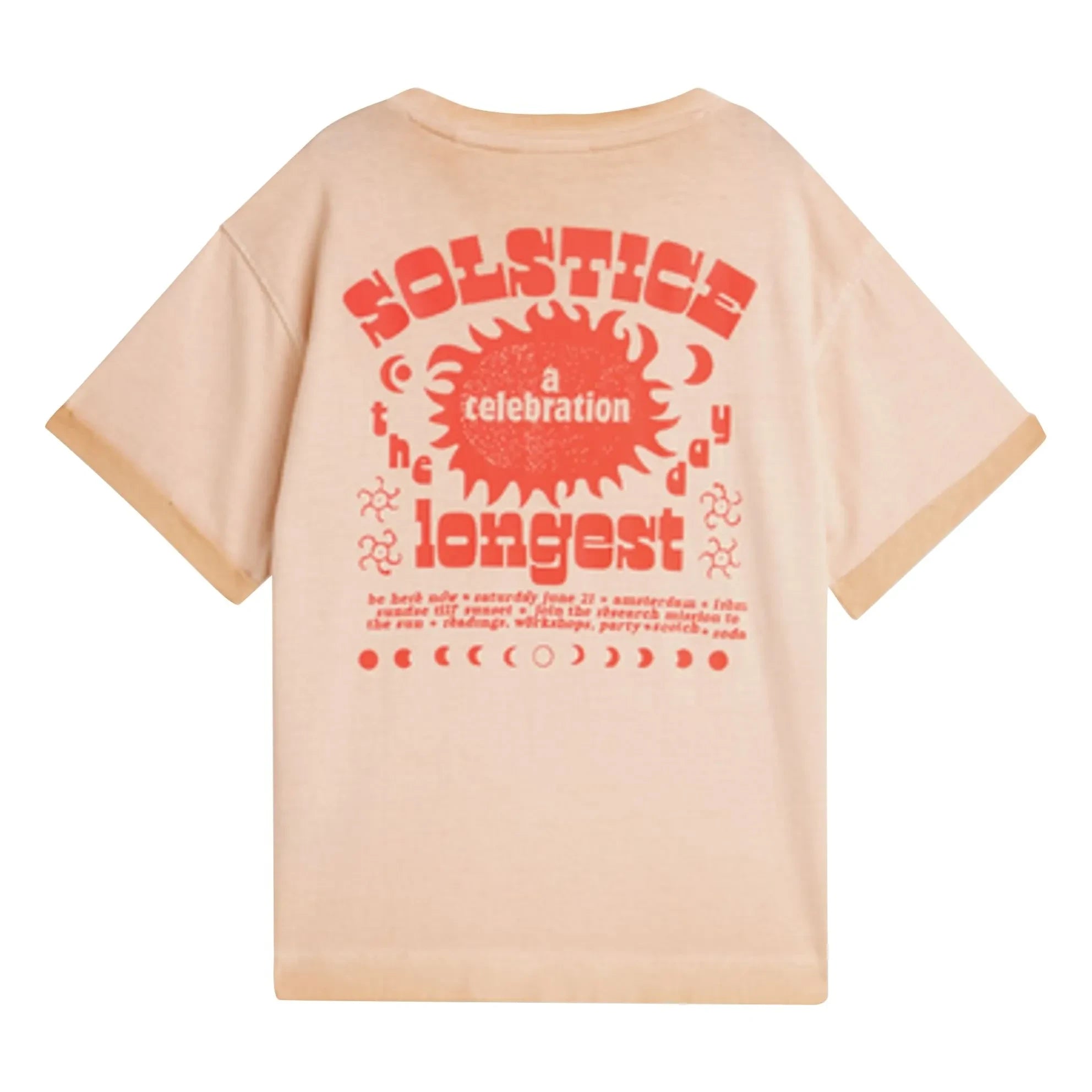 Scotch & Soda - T-Shirt mit Artworks-Logo | Koralle