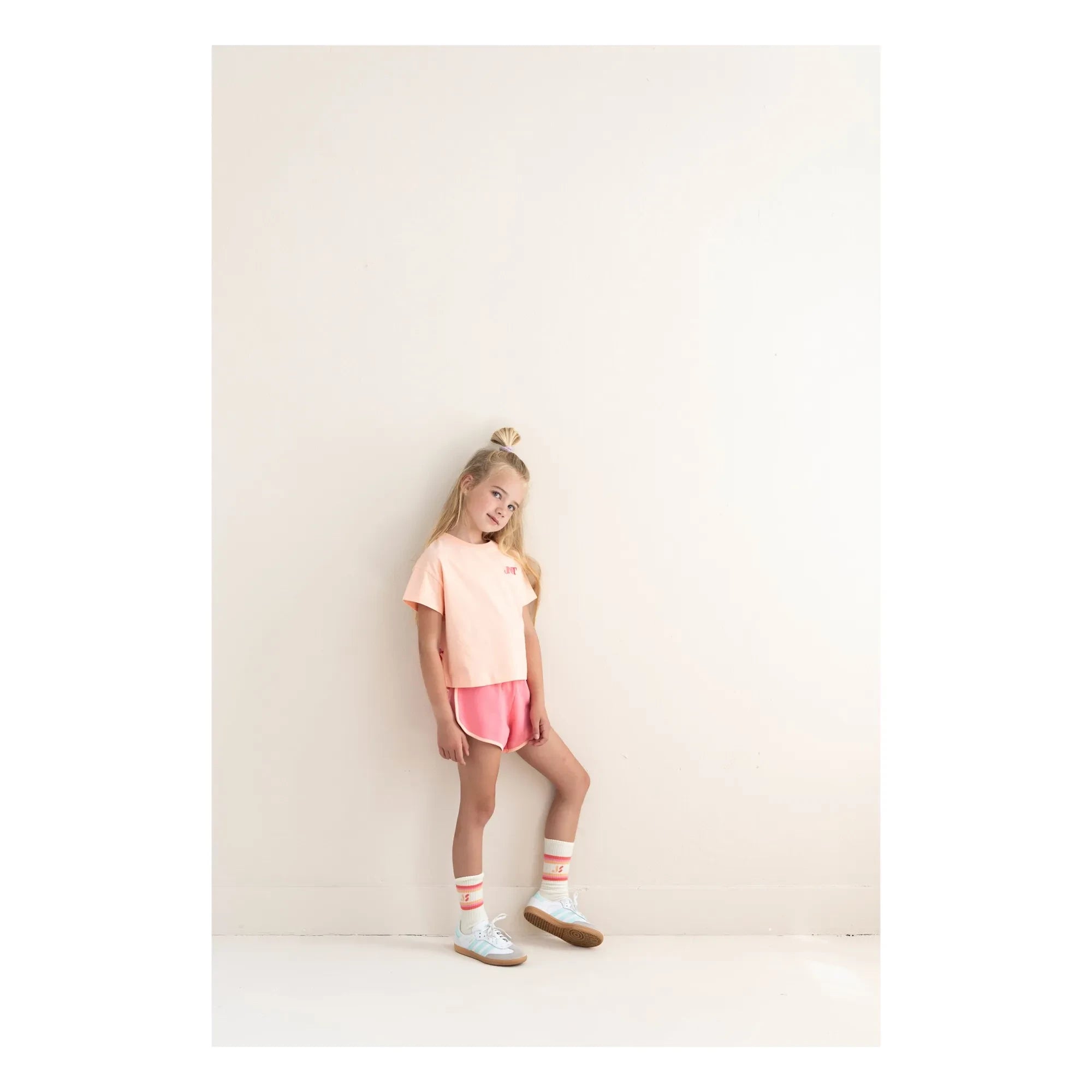 Jenest - Livia JNST Bio-Baumwoll-T-Shirt | Peach