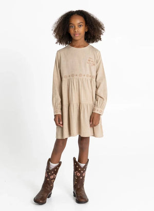 Hundred Pieces - Esperas Etoiles Kleid | Beige