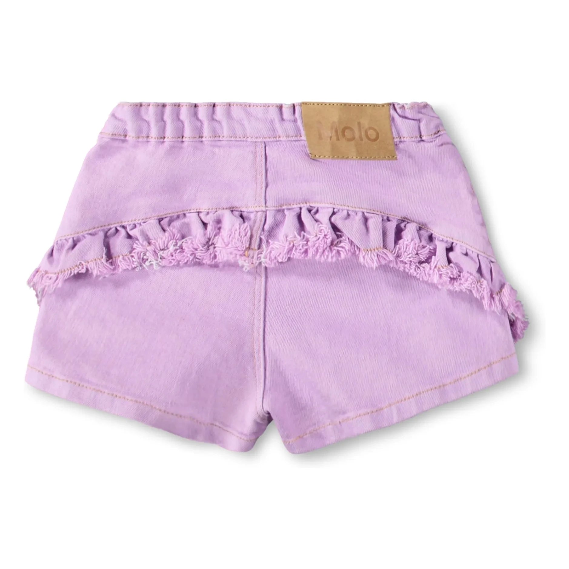 Molo - Agnetha Jeans-Rüschenshorts | Lila
