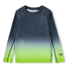 Molo - Neptune LS Anti-UV Gradient T-Shirt aus recycelten Fasern | Neon Grün