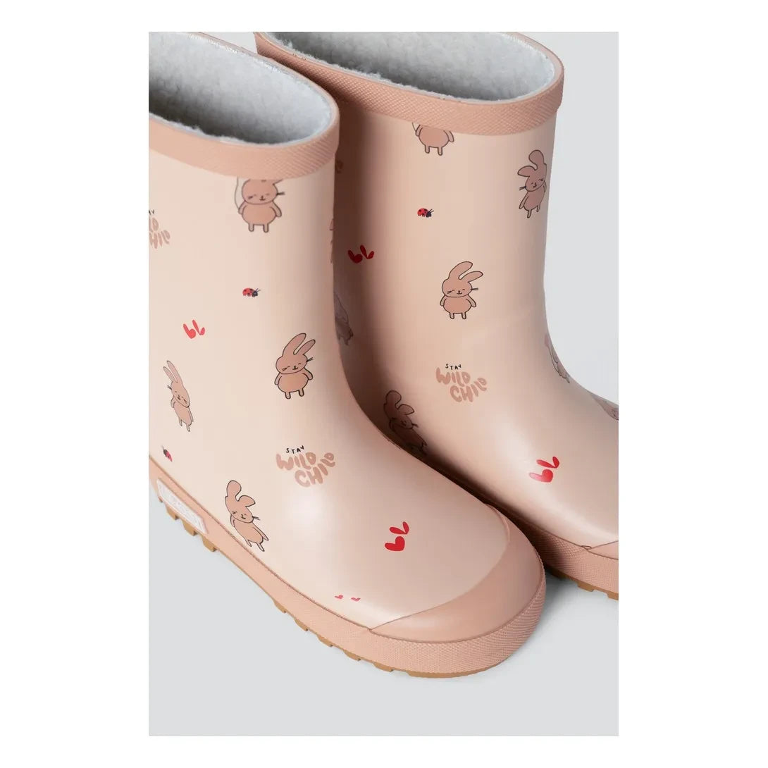 Liewood - Mason Hasen Regenstiefel | Rosa
