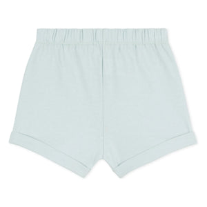 Petit Bateau – Bio-Baumwoll-Frottee-Shorts | Türkis