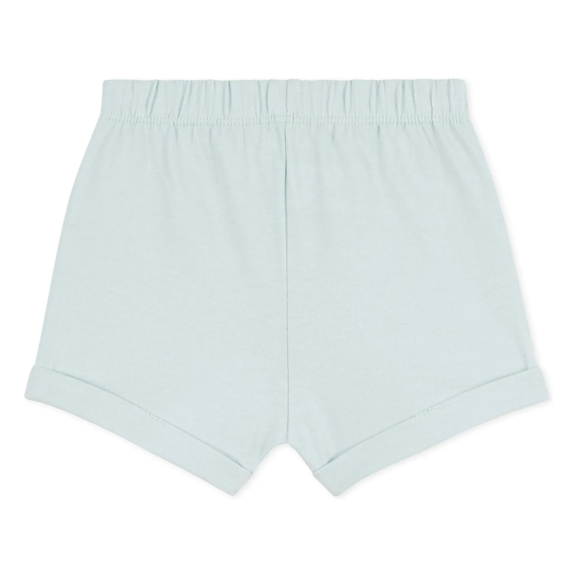 Petit Bateau – Bio-Baumwoll-Frottee-Shorts | Türkis