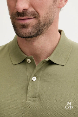 Marc O'Polo T-Shirt mit Kragen aus Baumwolle