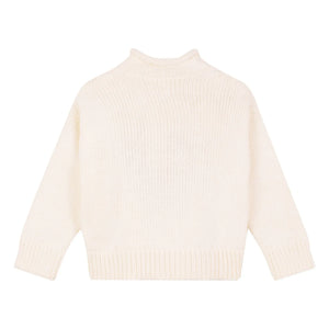 Wynken - Dicke Strick Wynk Woll-Pullover | Cremeweiß