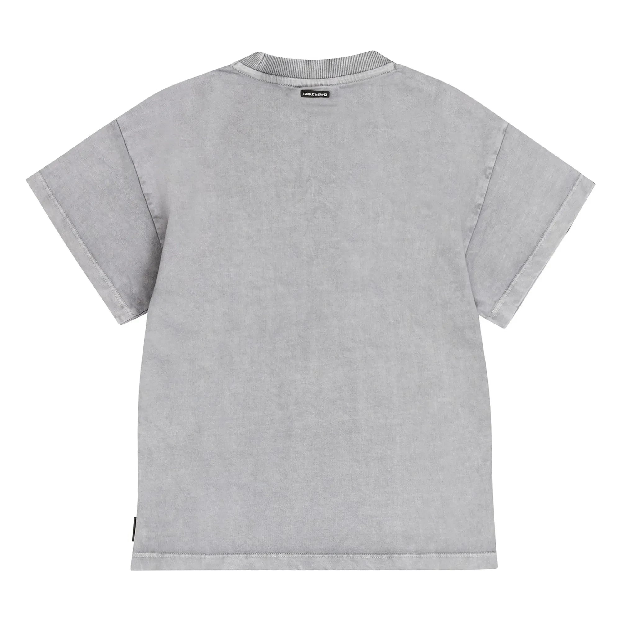 Tumble N'Dry – Oversize-T-Shirt „Sunbury“ aus Bio-Baumwolle | Hellgrau
