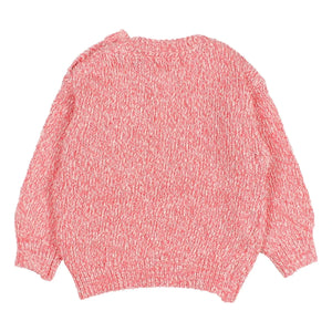 Búho - Pullover aus Bio-Baumwolle für Babys | Rosa