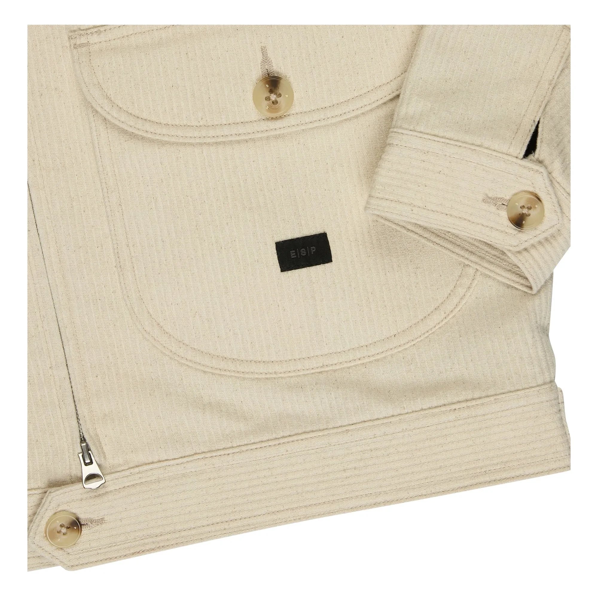 Element - Worker Reißverschlussjacke | Creme