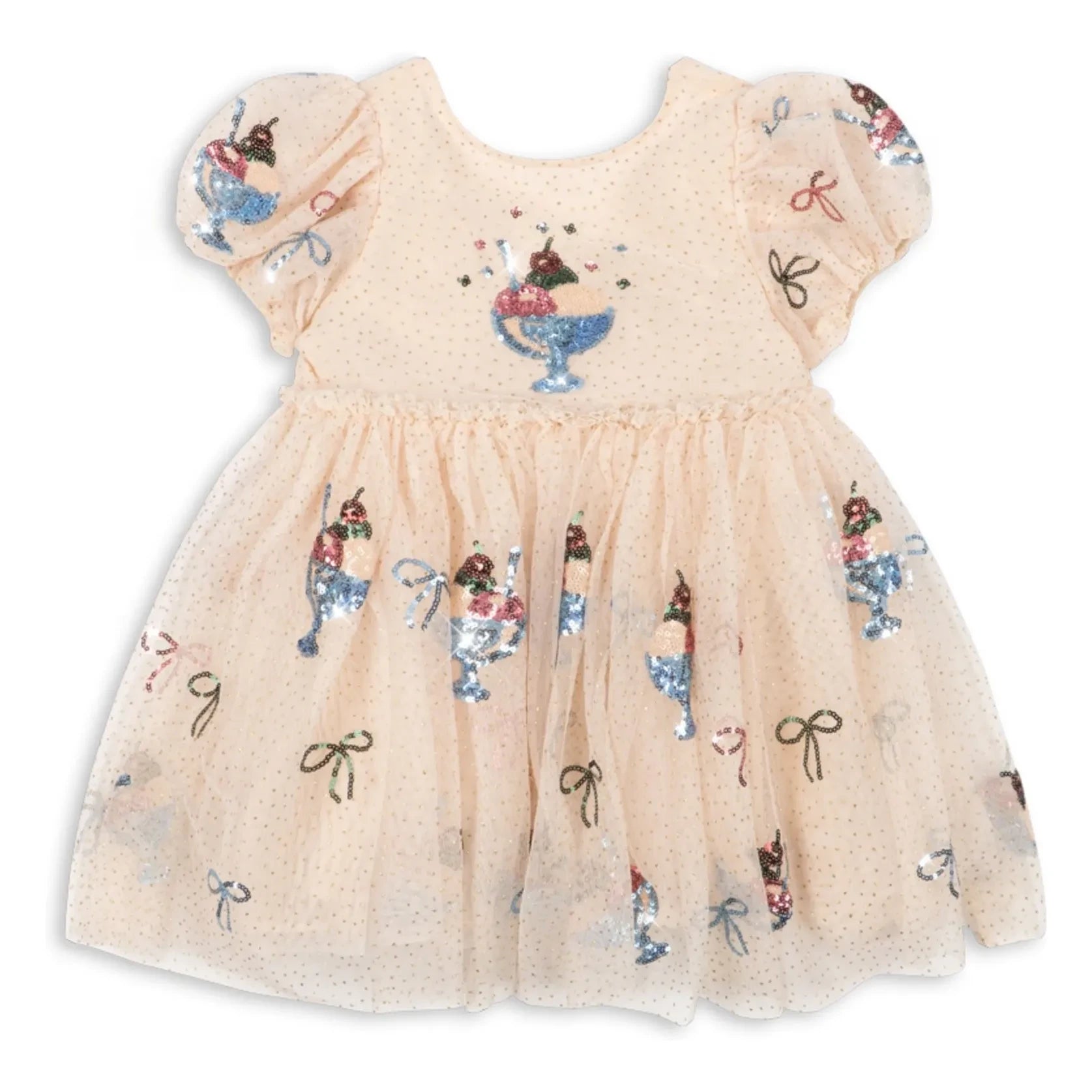 Konges Sløjd - Yvonne Glaces Tüllkleid | Creme