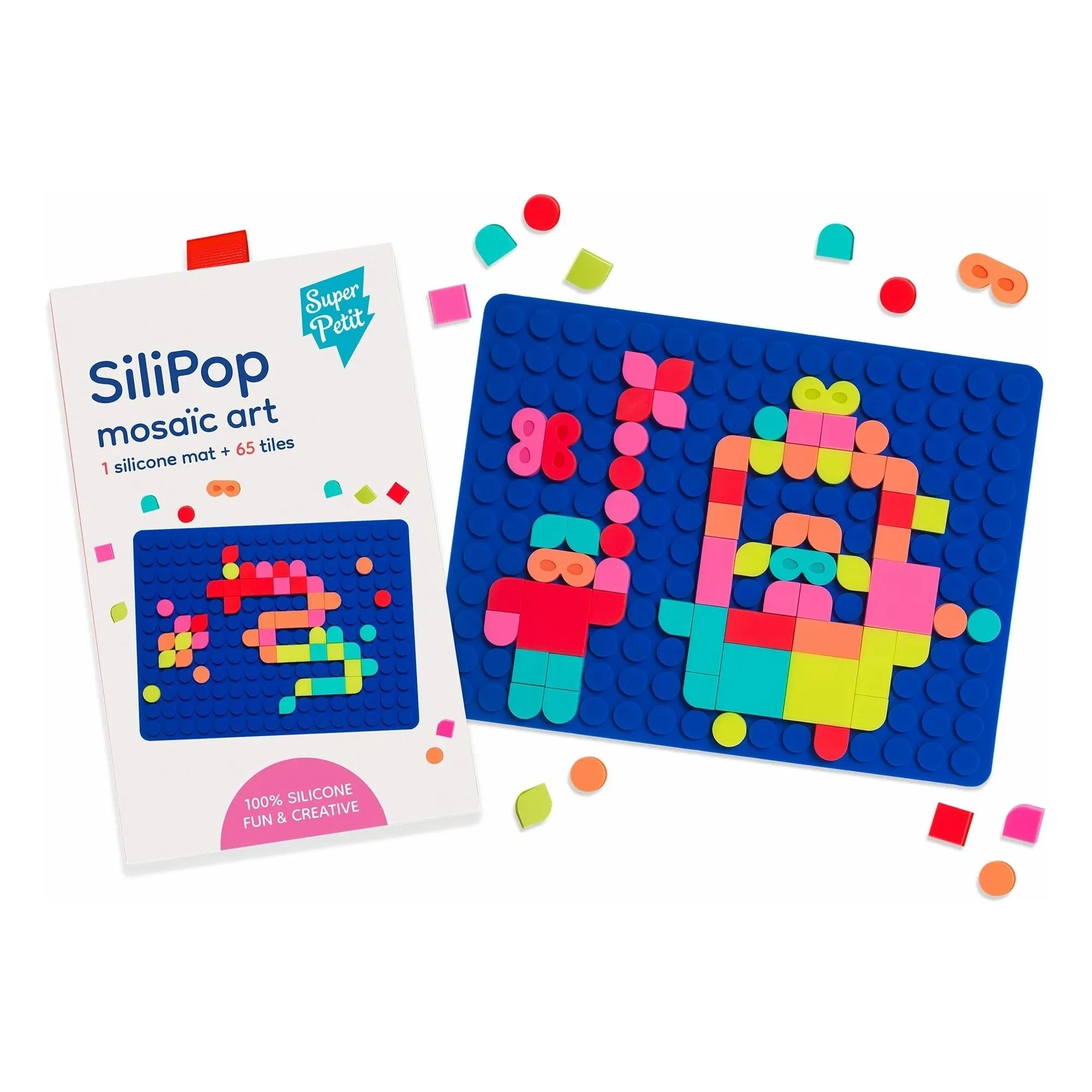 Superpetit - Silipop-Mosaik-Set mit Clip