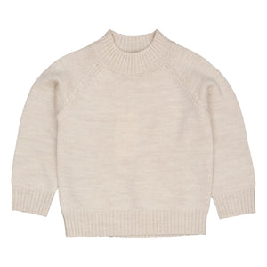 Copenhagen Colors - Merinowolle Pullover | Heather Beige