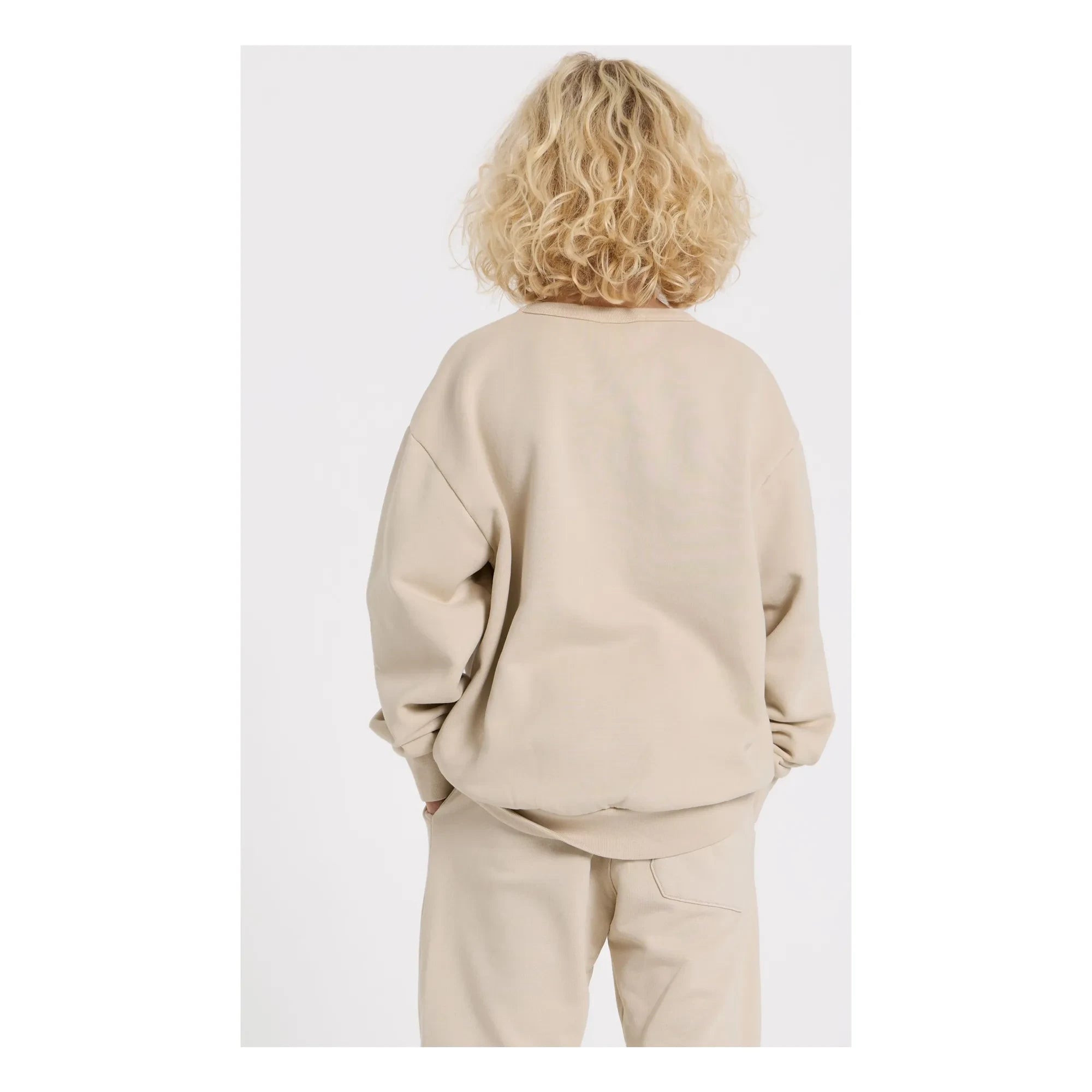 Hundred Pieces - Ryde Sweatshirt aus Bio-Baumwolle | Natur
