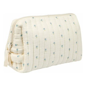 Soft Spot - Periwinkle Kosmetiktasche aus Bio-Baumwolle | Blau