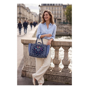 Call it by your name - Maxi Tote Love Cotton | Mavi Chambray