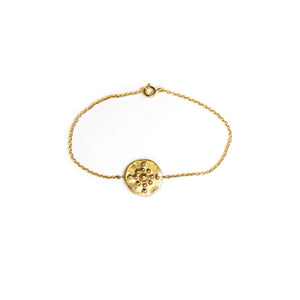 Alix D. Reynis - Orion Silber plattiertes Armband | Gold