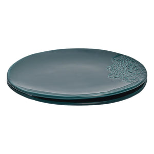 Maison Vessel – Blanca Häkelspitzenteller – 2er-Set | Jade