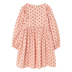 Cozmo - Alba Fleurie Bio-Baumwollkleid | Puderrosa