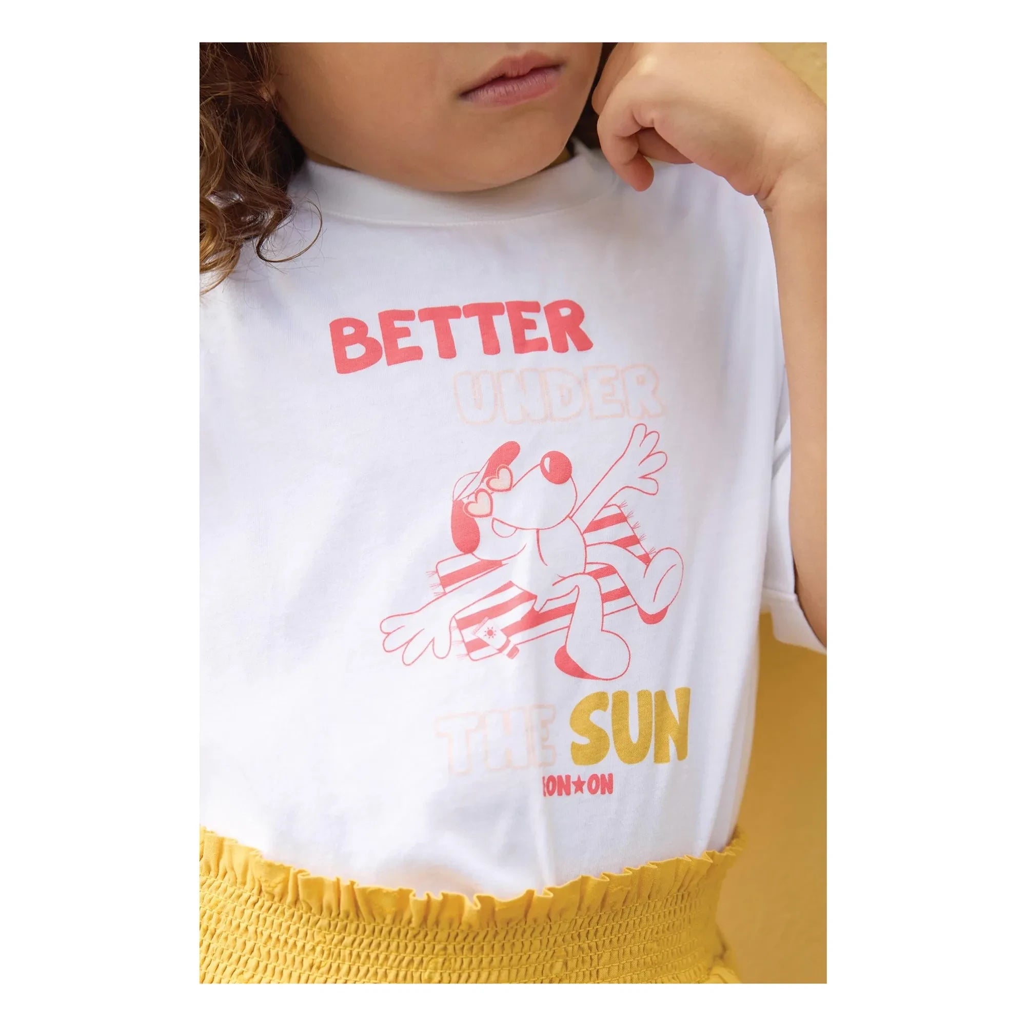 Bonton - Livo Sun T-Shirt | Weiß