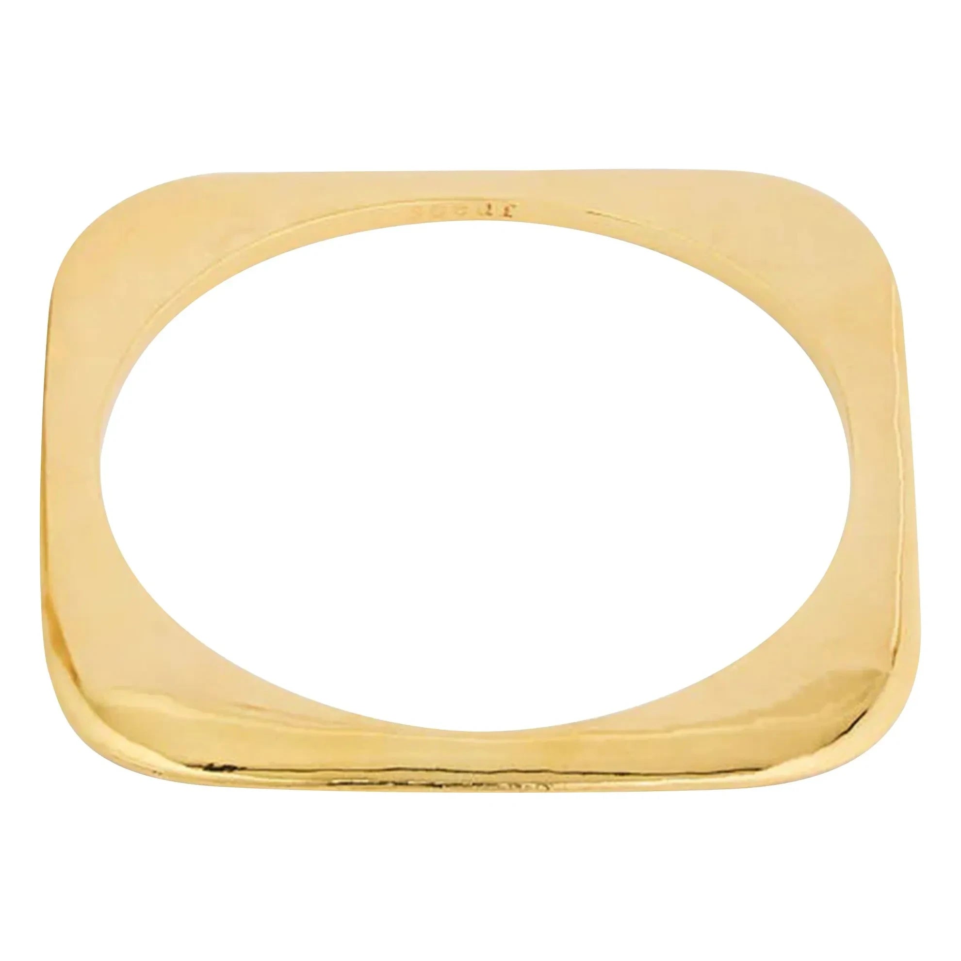 Soeur - Quadratisches flaches Armband | Gold