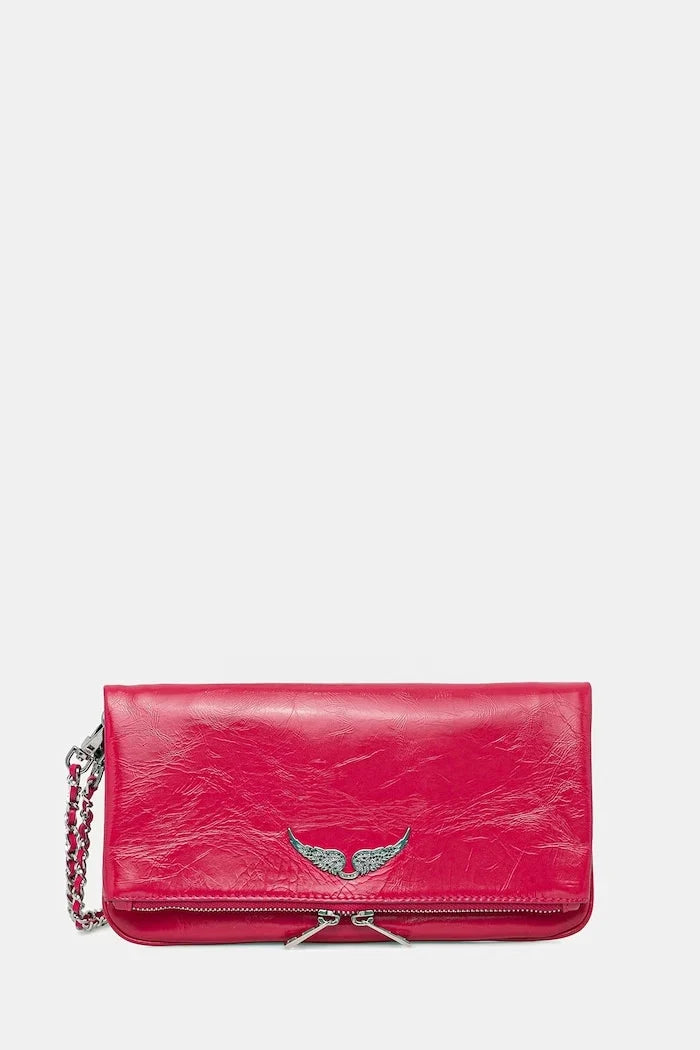 ZADIG&VOLTAIRE ROCK VINTAGE PATENT Deri Çanta