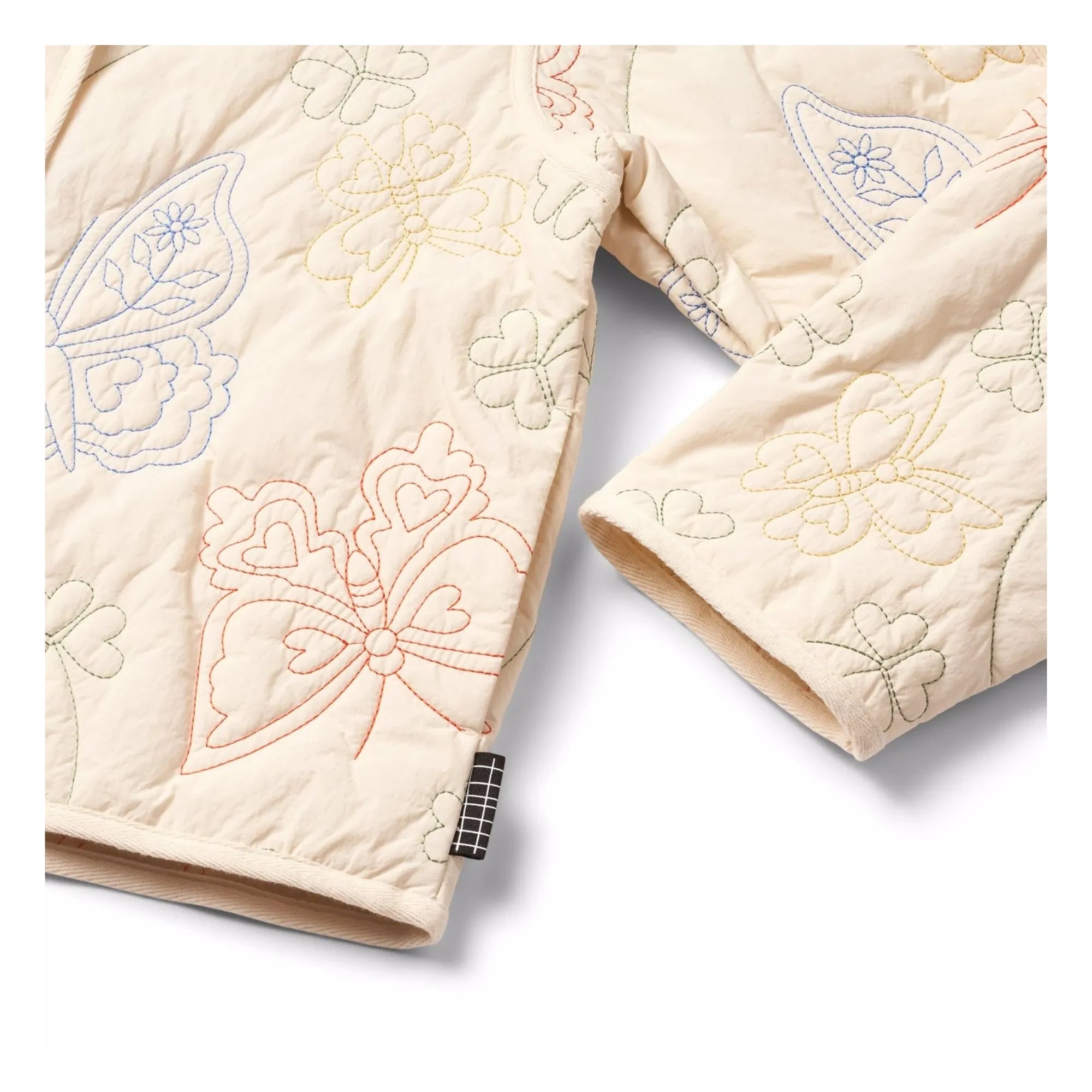 Molo - Holley Butterflies Jacke aus recyceltem Material | Elfenbein