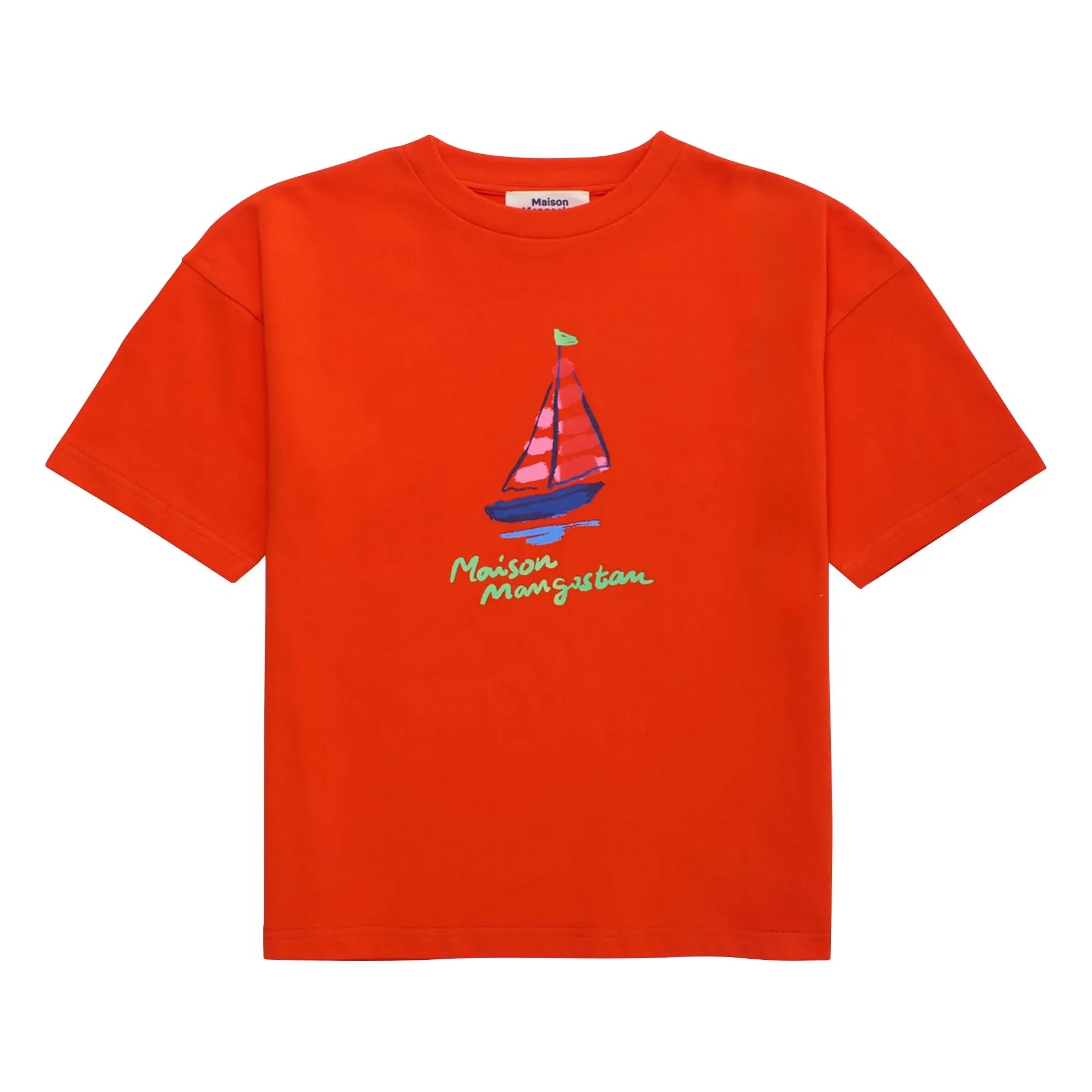 Maison Mangostan - Segel-T-Shirt | Rot
