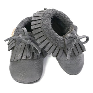 Baobaby - Quasten-Sandalen | Grau
