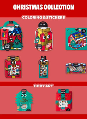 Omy - Weihnachtssticker-Activity-Buch
