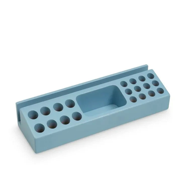Nofred - Hellblauer Eschenholz-Stiftehalter