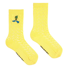 Bobo Choses - Pointelle Socken aus Bio-Baumwolle | Gelb