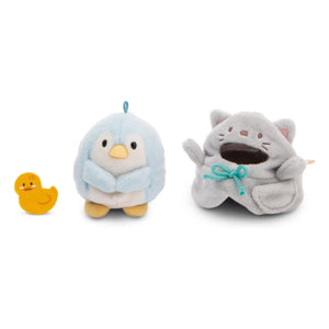 Nici - Penguin Waddle Plüsch im Katzenkostüm | Grau