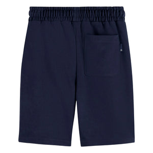 Scotch & Soda – Jogger-Shorts mit Logo-Patch | Marine