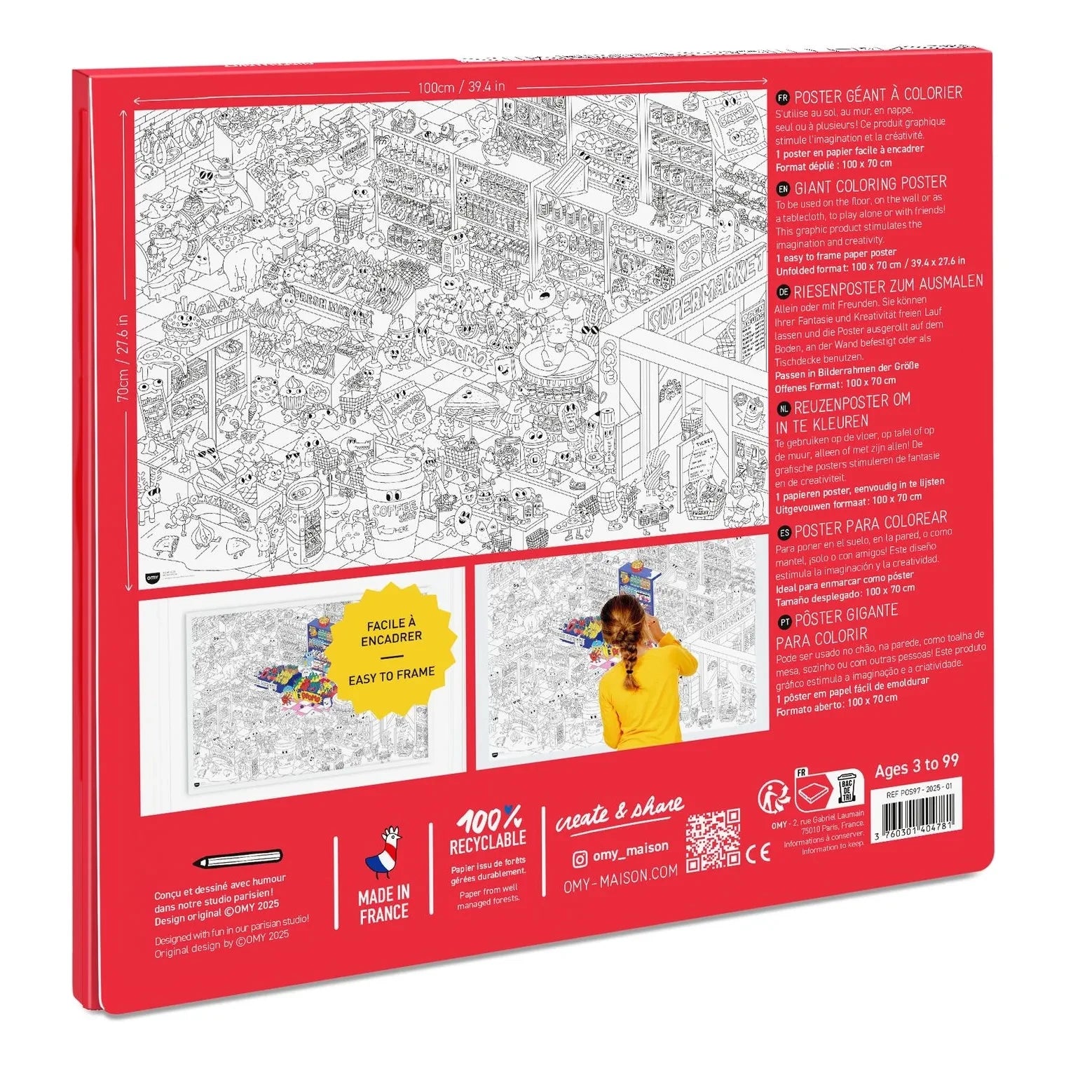 Omy - Plakat Supermarkt